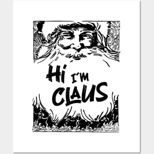 Hi I´m Santa Claus Posters and Art